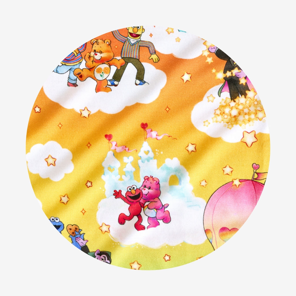 Care Bears™ x Sesame Friends Swaddle Beanie Set