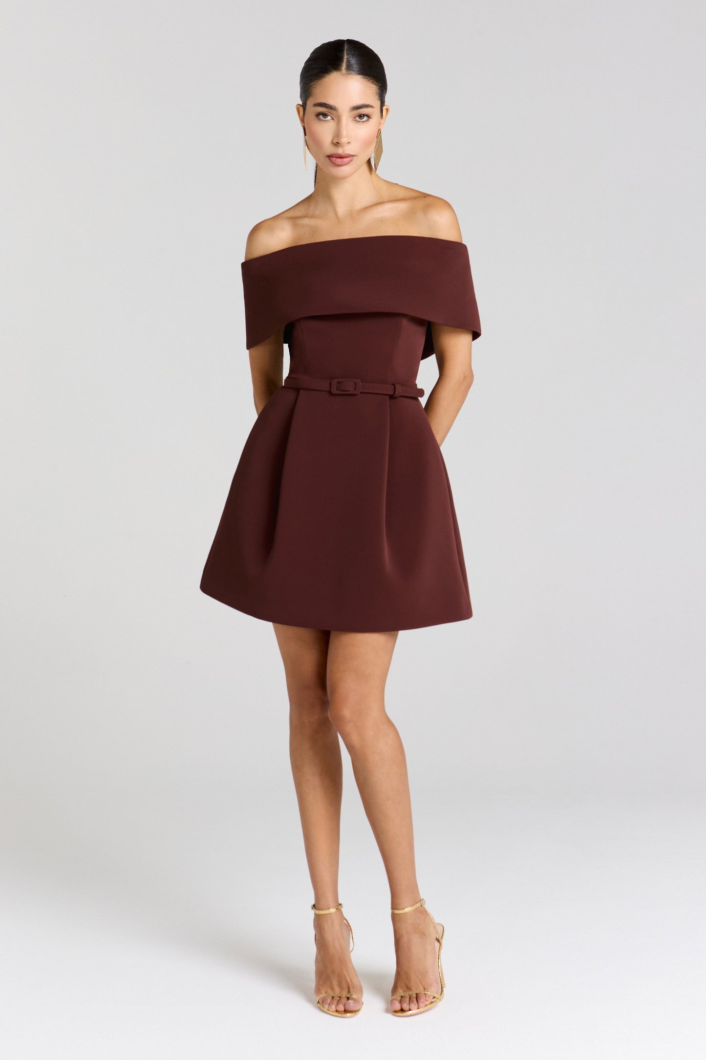 Harper Brown Dress