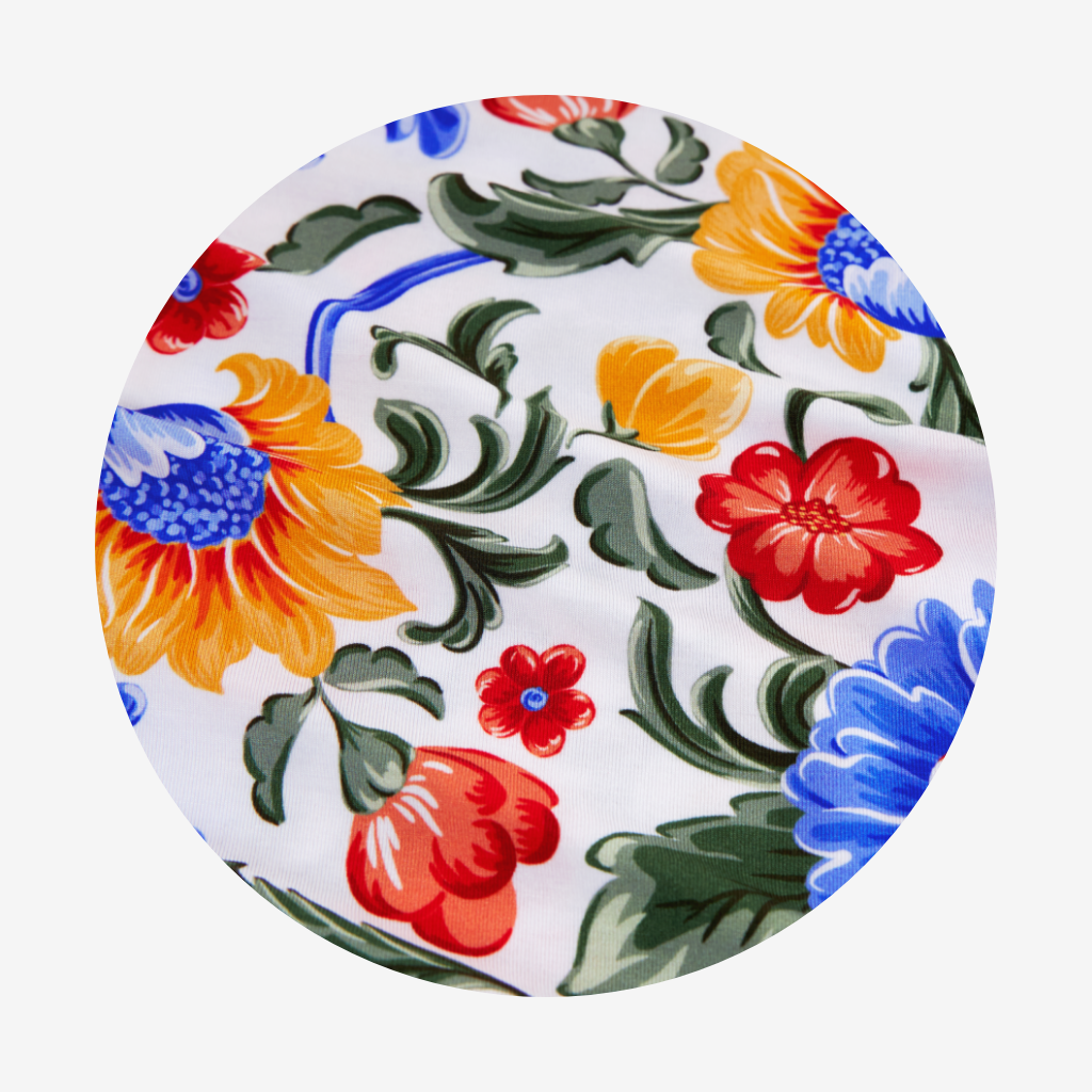 Fiore Italiani & Carretto Ruffled Luxette Patoo® Blanket