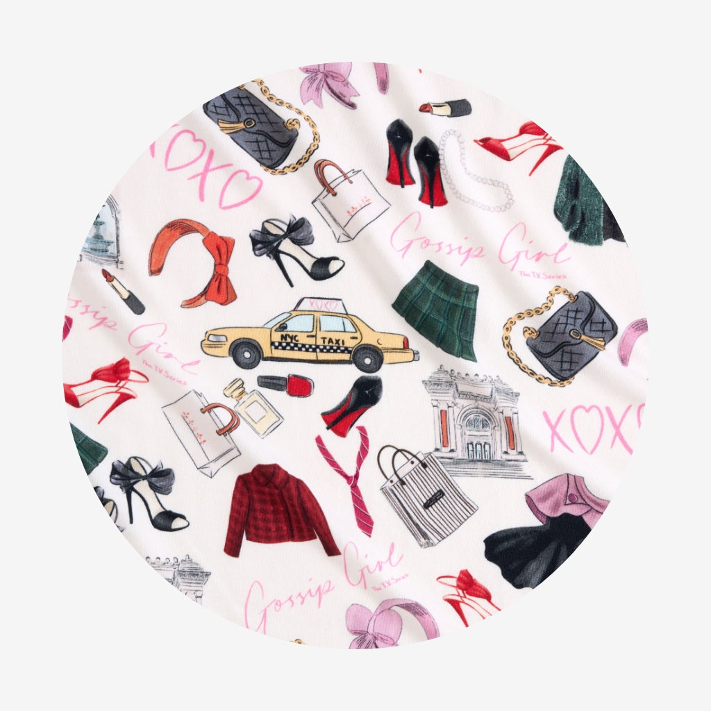 Gossip Girl & Gossip Girl City Ruffled Luxe Patoo® Blanket