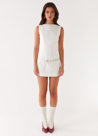 Jaci Mini Dress - White