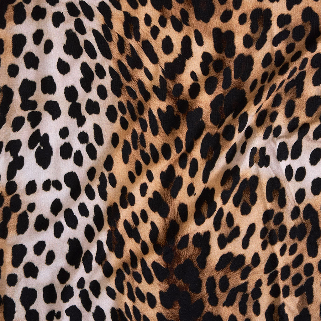 Loretta Leopard Women's Lace Pajama Pants