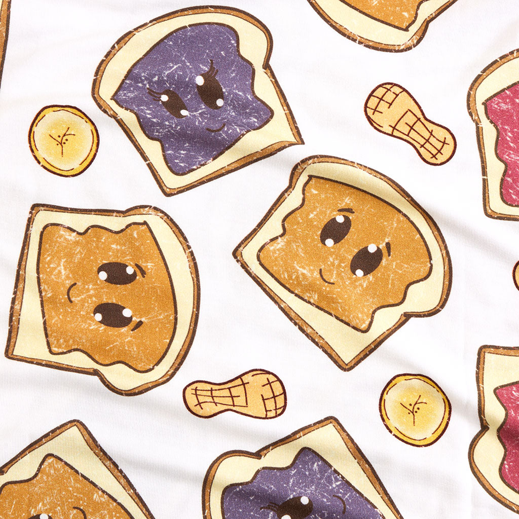 Peanut Butter Jelly Time Women's Luxe Pajama Pant Set