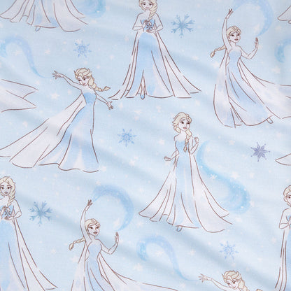 Disney Let It Go Bow Strap Top Ruffled Short Set