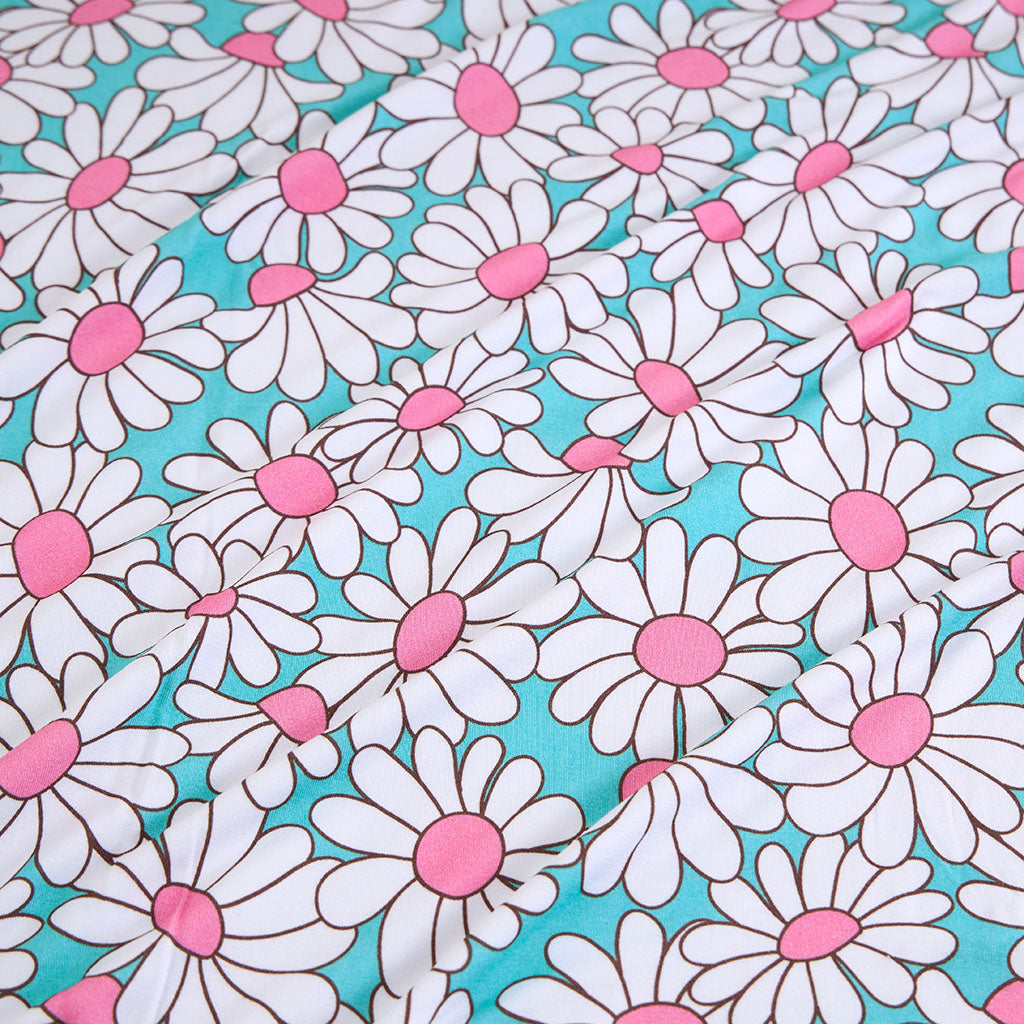 Retro Daisy Twirl Dress