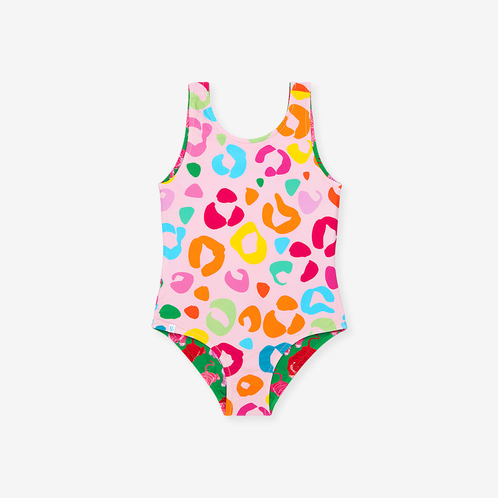 Le Tigre Green Reversible One Piece Swimsuit