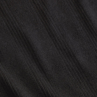 Black Pointelle Convertible One Piece