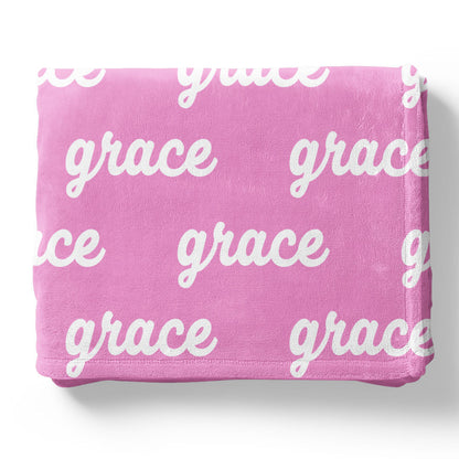 Personalized Color Blanket | Bright Neons
