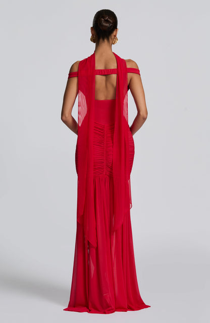Ayla Scarf - Red