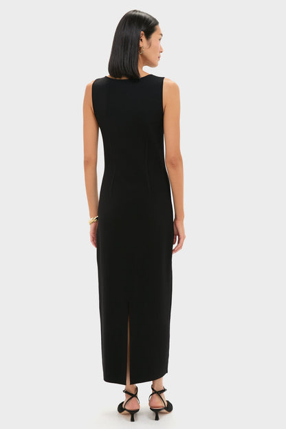 Black Kingston Knit Dress