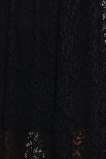 Davina Maxi Dress - Black Lace