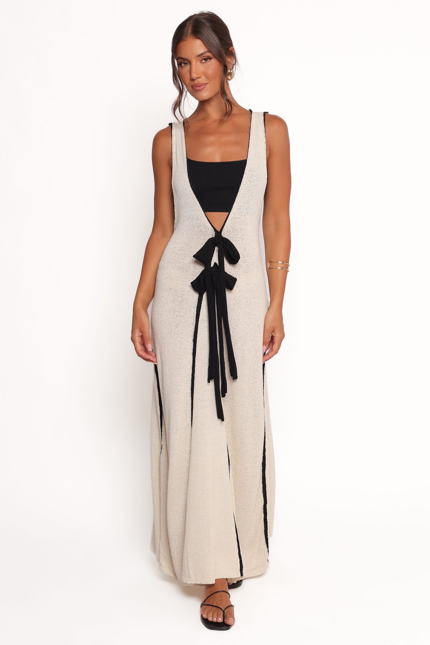 Draco Midi Dress - Cream