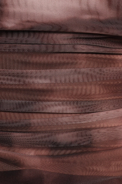 Byron Off Shoulder Top - Brown