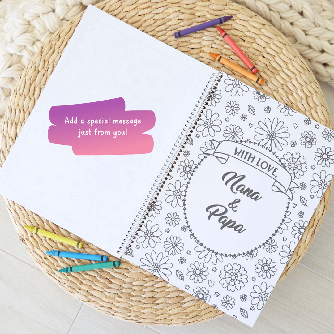 Personalized Coloring Book | Far Far Away