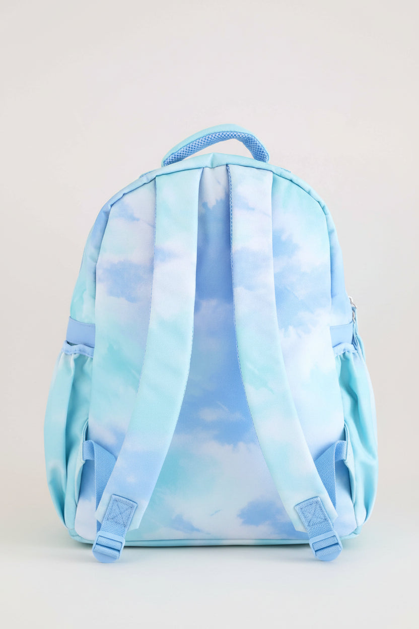 Kids Embroidered Backpack | Tie-Dye Skies