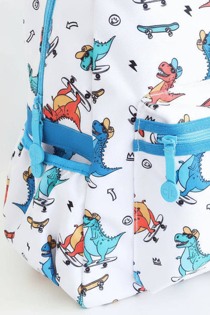 Kids Embroidered Backpack | Totally T-Rex