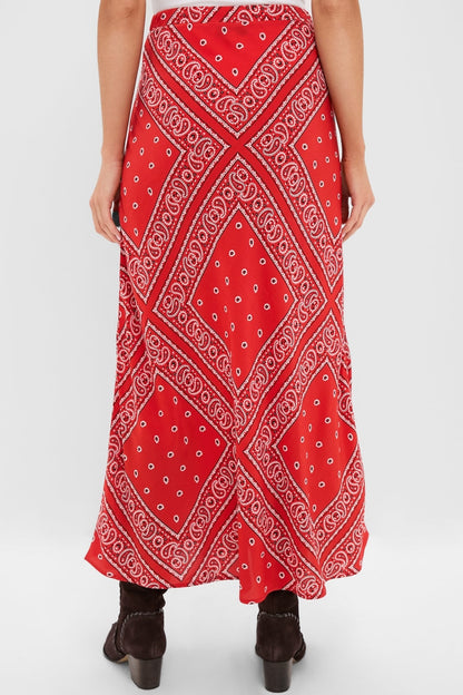 Aces Wild Red Suki Skirt